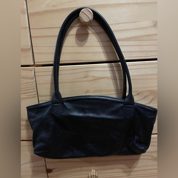 Black Leather Handbag - Picture 2 of 4